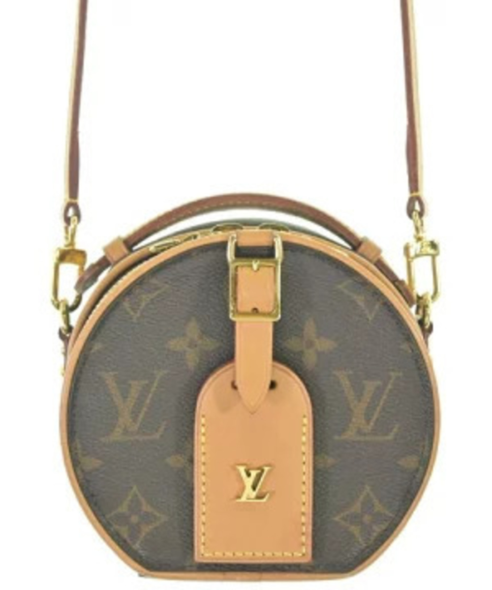 Louis Vuitton Shoulder Bag Brown All over